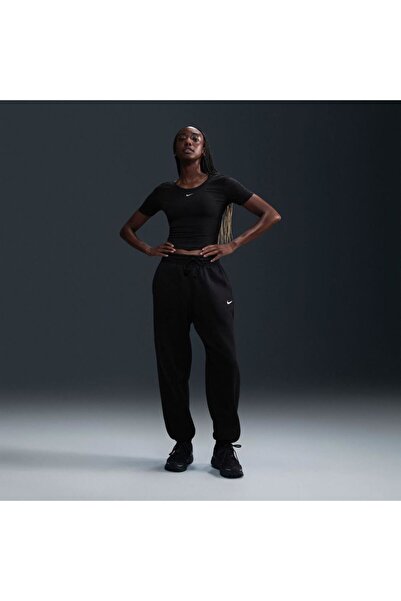Nike W NSW PHNX FLC HR OS PANT 2 Kadın Eşofman Alt FZ5996-010