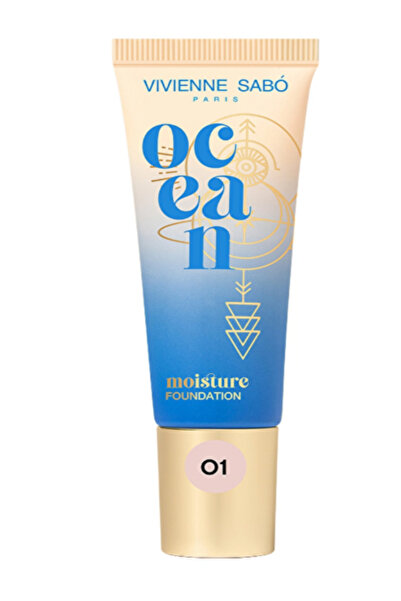 Vivienne Sabo Ocean Moisturizing Foundation 01 Light Beige - Hydrating Fluid ...