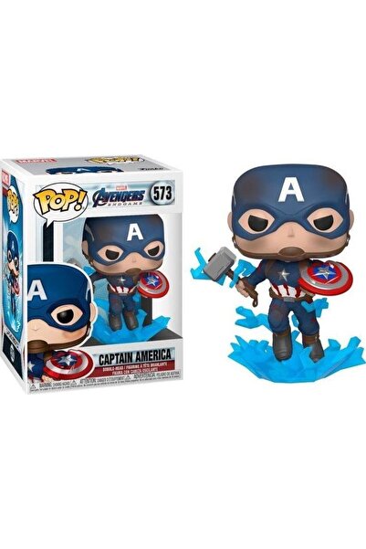 Funko Pop Μάρβελ: Οι Εκδικητές: Τελικό Αντάκτονα Κάπτεν Αμέρικα με σπασμένη α...
