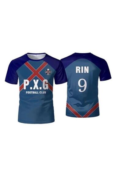 DEEFWEAR Blue Lock PXG 9 RIN Forma Unisex T-shirt -Mingle