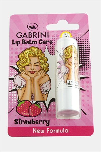 Generic Brand Novapazr Gabrini Strawberry Lip Moisturizer - (221508) Pink