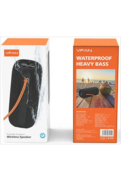 VFAN BS08 Ηχείο Bluetooth 30W Μαύρο