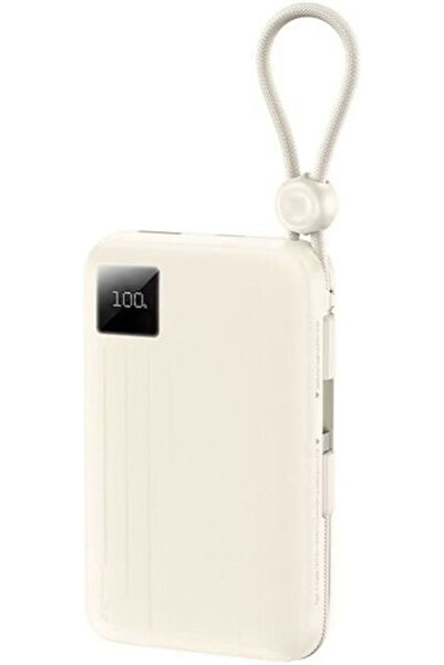 Remax FC-15 Power Bank 20000mAh 22.5W με θύρα USB-A και θύρα USB-C Λευκό