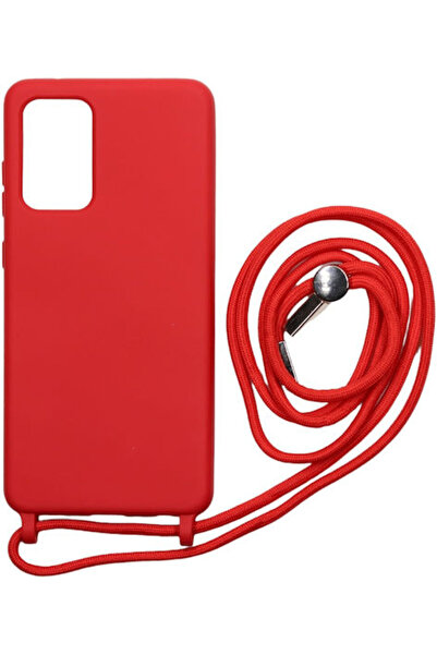 Other Technovo Δαντελωτή Πίσω Θήκη Σιλικόνης με Λουράκι Κόκκινο (Galaxy A72) ...