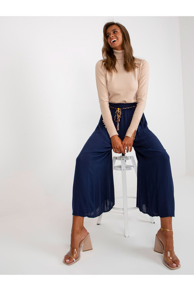 Factory Price Pantaloni Dama Bleumarin