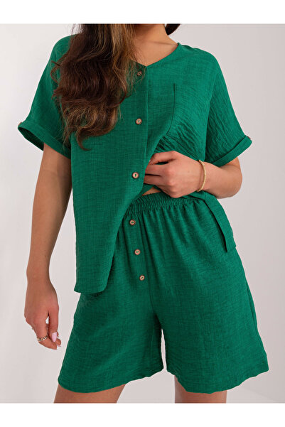 Factory Price Compleu Dama Verde