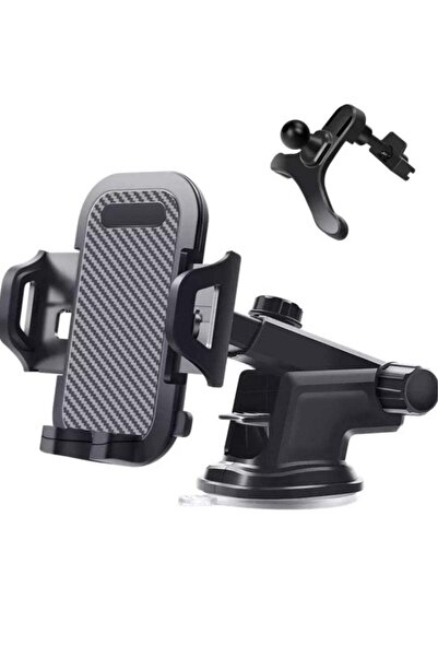 ELTRAZONE Car Phone Holder Mount, One Release Button, 3 in 1 For Air Mount Ve...
