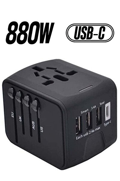 ELTRAZONE Universal World Travel Power Adapter International Power Adapter Wo...