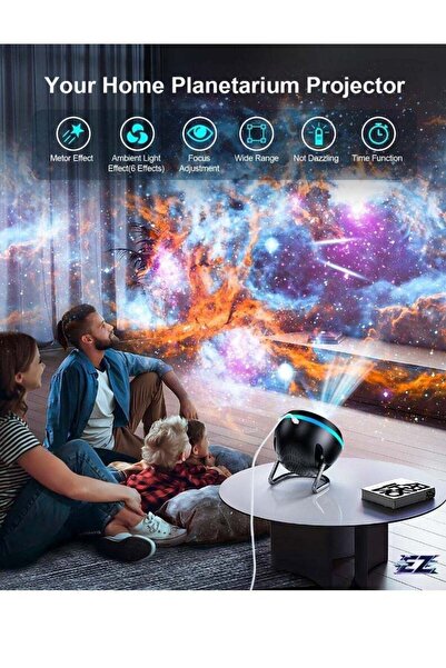 ELTRAZONE Galaxy Projector for Bedroom, 12-in-1 Star Projector Galaxy Light, ...