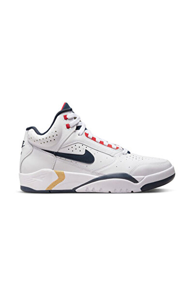 Nike Air Flight Lite Mid Olympic Retro Basketbol Spor Ayakkabı Beyaz / Lacive...