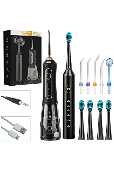 INOMEVIX Set irigator bucal tip dus bucal, periuta de dinti electrica sonica,...