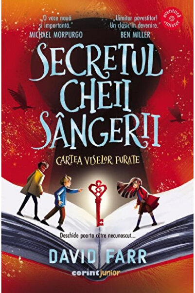Editura Corint The Book of Stolen Dreams. The Secret of the Bleeding Key, Dav...