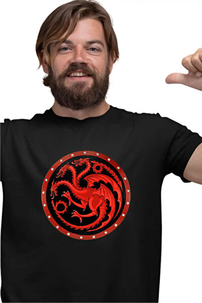 OEM Μπλουζάκι Game of Thrones Έμβλημα Ταργκάριεν