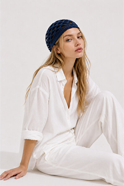 Wega Moda Women's Bohemian Style Summer Knitwear Knitted Beanie Lightweight B...