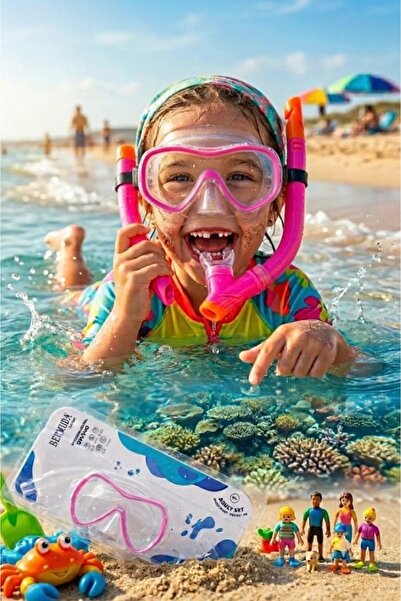 Genel Markalar Maske Snorkel Set Özel Cam