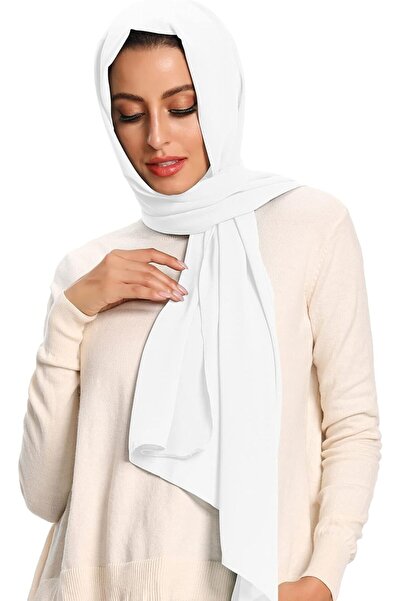 ZARORA Txameru Hijab for Women Chiffon Hijab Scarfs for Women Long Shawl
