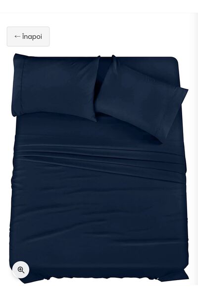 RMR textile Σετ παπλωματοθήκης 4 τεμαχίων με κάλυμμα κρεβατιού 100x200