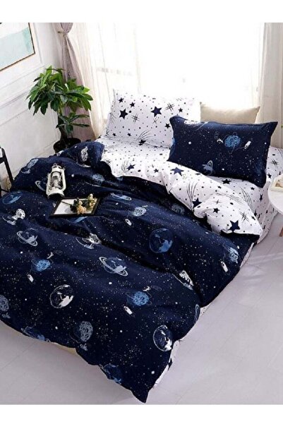 WEISDIN 3-Piece Bedding Set Luxurious Cotton and Soft Microfiber Duvet Cover ...