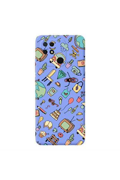 Other Xiaomi Redmi 10C Best buds Light Purple Colored Silicone TPU Θήκη