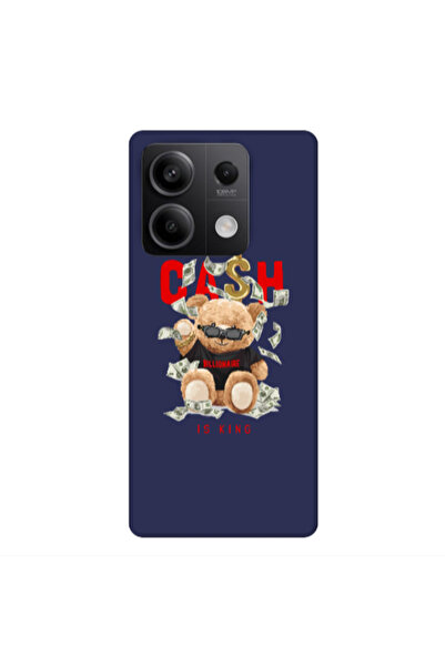 Other Xiaomi Redmi Note 13 5G Cash is king Dark blue Colored Silicone TPU Θήκη