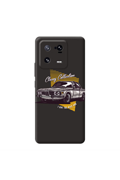 Other Xiaomi 13 Pro Classy Collection Black Colored Silicone TPU Θήκη