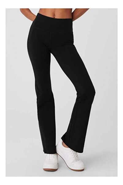 FUREUL Generic High-Waisted Flare Leggings Yoga Pants Push Up Wide Leg Trousers
