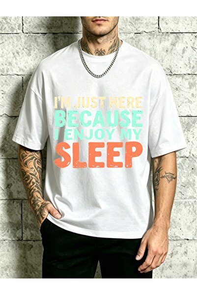 2mcup Casual Fun Quote Mens Crewneck T-Shirt Loose Fit 100 Percent Cotton Fas...