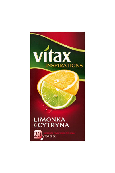 OEM Ceai Vitax cu lamaie, 20 pliculete