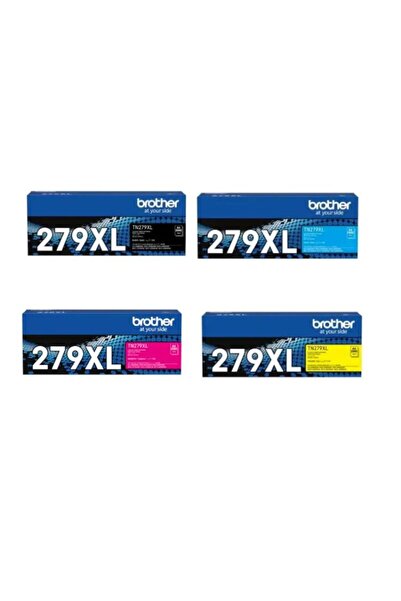 Brother TN279XL High Yield Toner Cartridges – Black, Cyan, Magenta, Yellow