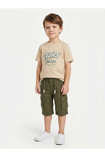 XO Kids Set de vară cu imprimeu pentru băieți, 2 piese, 4-8 ani 2633