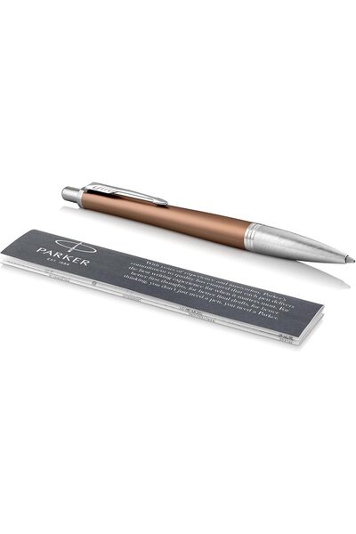 Parker Urban Ballpoint Pen, Medium Point, Dark Blue, with Black Ink Refill Sy...