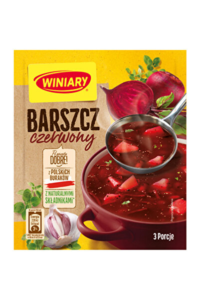 Winiary Bors rosu 49g, cu legume uscate, fara alergeni majori