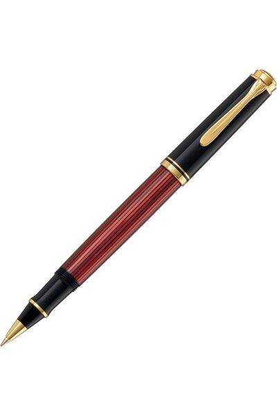 Pelikan R600 Premium Point Ballpoint Pen, Black/Red