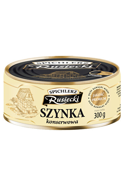 OEM Conserva carne, sunca, SPICHLERZ RUSIECKI, carne de porc, 300g