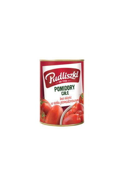 OEM Pudliszki conserve de rosii intregi in suc de rosii 400g