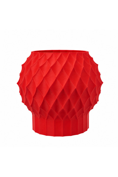 PrintForge Vaza Gemma, PrintForge®, printata 3D, 18x18x16 cm, fabricata din P...