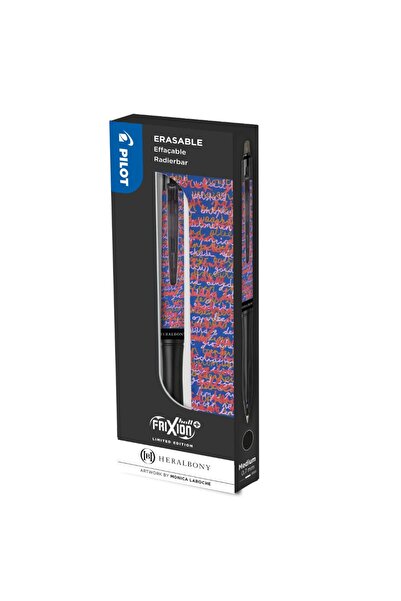 Pilot Pix roller cu cerneală FriXion Ball + Heralbony, diverse modele, 0.7 mm...