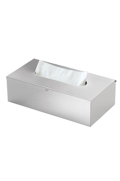 Gedy Tissue Box, Countertop/Wall Mount - Stainless Steel