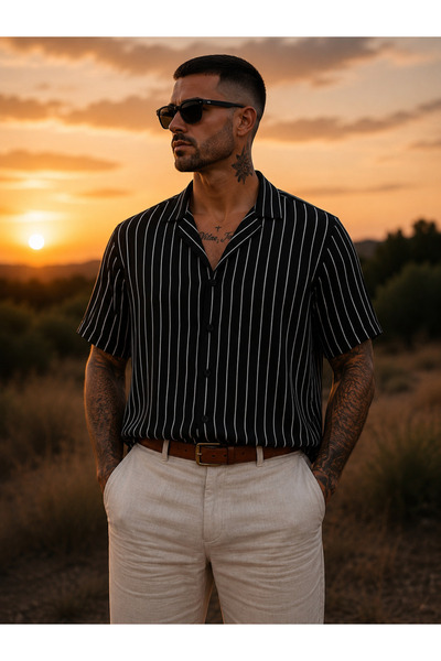MFU collection Oversize Viscose Shirt
