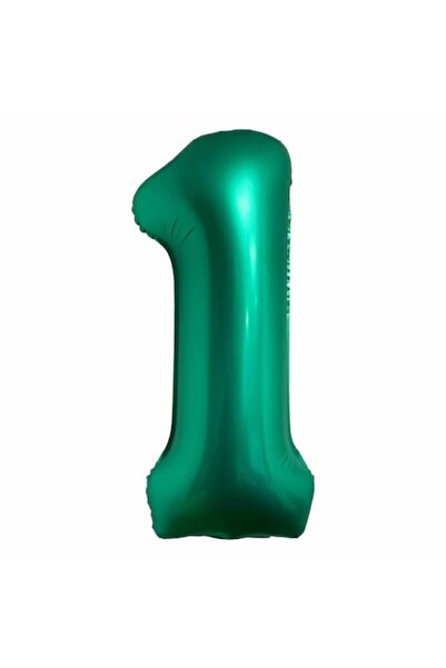OEM Balon din folie număr, 102cm, Verde satinat