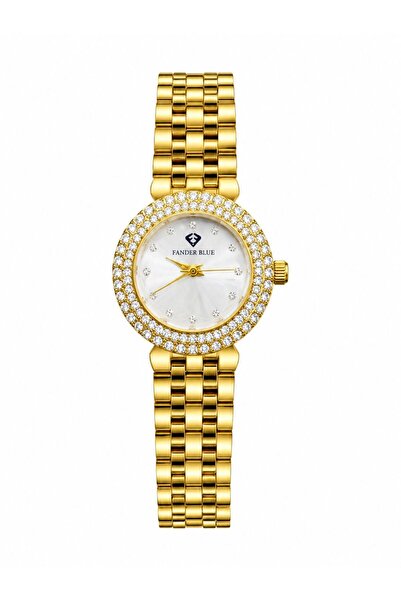 FANDER BLUE Vander Blue Classic Women's Wristwatch with Crystal-Embellished S...