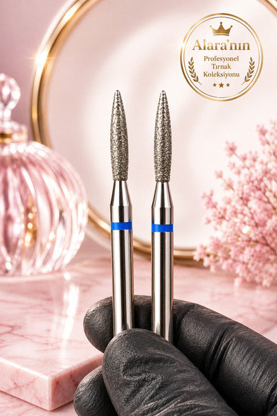 alaraycosmetics Alara'nın Profesyonel Tırnak Koleksiyonu 0.18 mm Alev Elmas F...