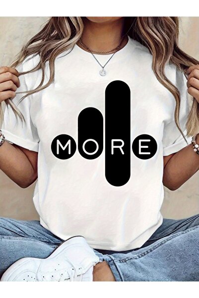 2mcup Round Neck Short-sleeved T-shirt - Ladies' Shirt, Fashionable Elegant, ...
