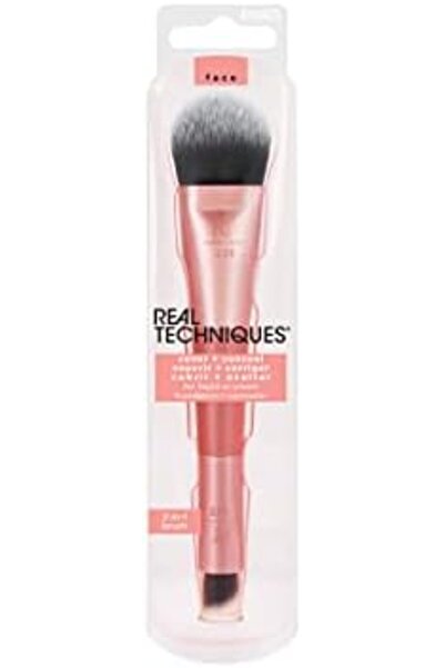 Yıldızan فرشاة مكياج مزدوجة الأطراف من msa shop Techniques Cover & Conceal، ت...