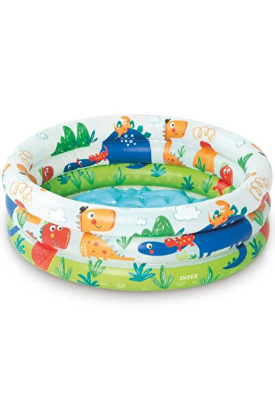 Intex Piscina Gonflabila Copii, Dinozauri, Baza Moale, Capacitate 28 Litri, M...
