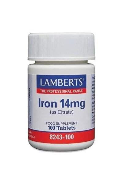 Lamberts Iron 14mg Σίδηρος 100 tabs