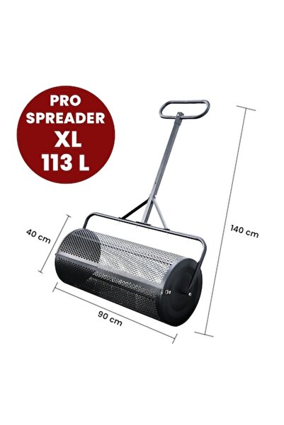 Gazonul Dispozitiv profesional de împrăștiere PRO Spreader, 113 L