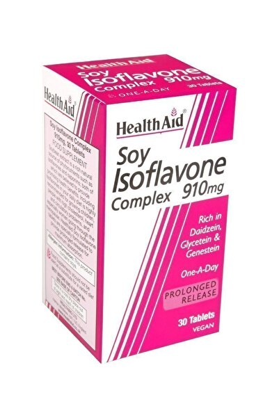 Health Aid Soy Isoflavones Complex 910 mg, 30 tabs