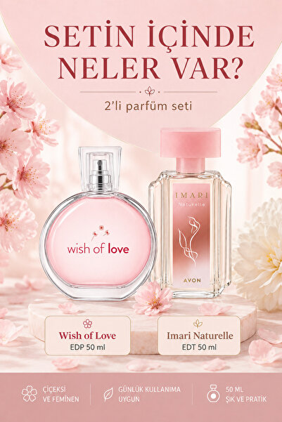 AVON Wish of Love Imari Naturelle Duo Set
