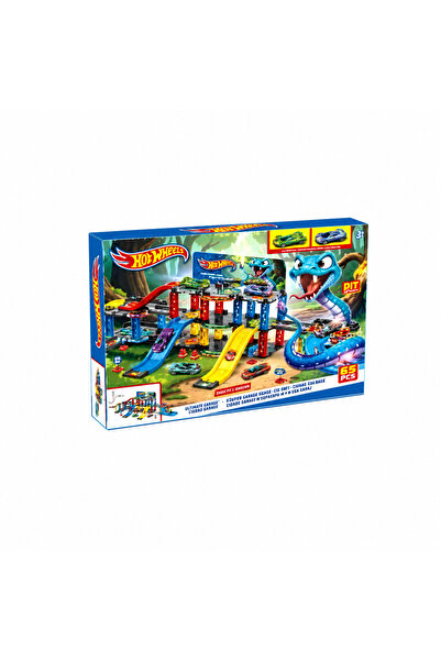 HOT WHEELS Wheel of Fire Toy Car Track - Snake Edition